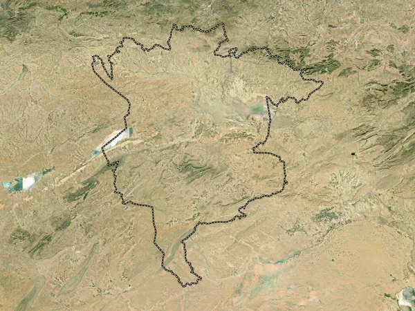 アルジェリアのムシーラ州 高解像度衛星地図 — ストック写真