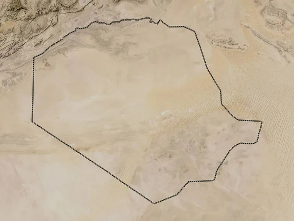 Tindouf Provincia Argelia Mapa Satelital Baja Resolución — Foto de Stock