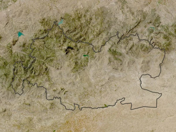 Tissemsilt Провінція Алжир Супутникова Карта Низької Роздільної Здатності — стокове фото