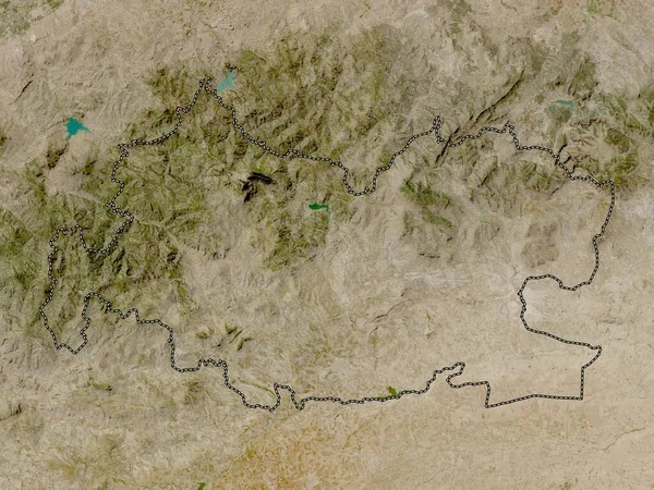 Tissemsilt Provincia Argelia Mapa Satelital Baja Resolución — Foto de Stock