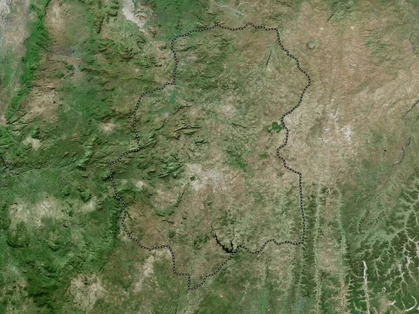 Huambo Provinsen Angola Högupplöst Satellitkarta — Stockfoto