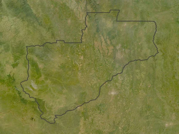 Lunda Norte Angola Tartomány Kis Felbontású Műholdas Térkép — Stock Fotó