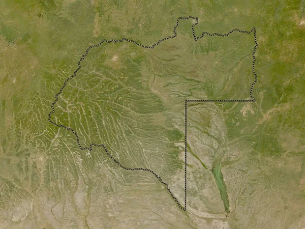 Moxico Provincia Dell Angola Mappa Satellitare Bassa Risoluzione — Foto Stock