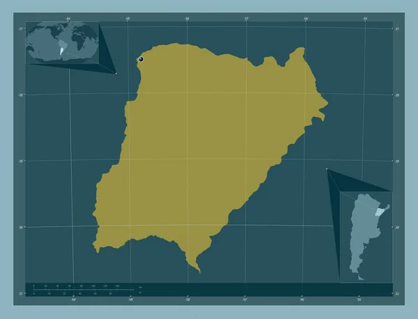 아르헨티나의 코리엔테스 색깔의 Corner Auxiliary Location — 스톡 사진