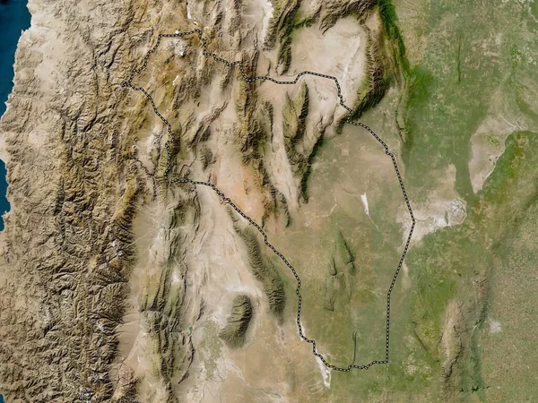 Риоха Провинция Аргентина Карта Низкого Разрешения — стоковое фото