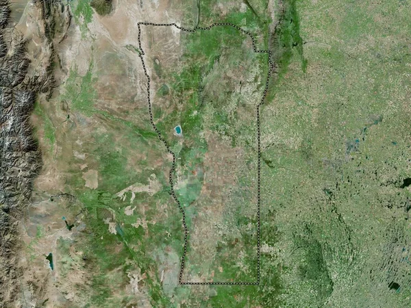 San Luis Provincia Argentina Mapa Satélite Alta Resolución —  Fotos de Stock