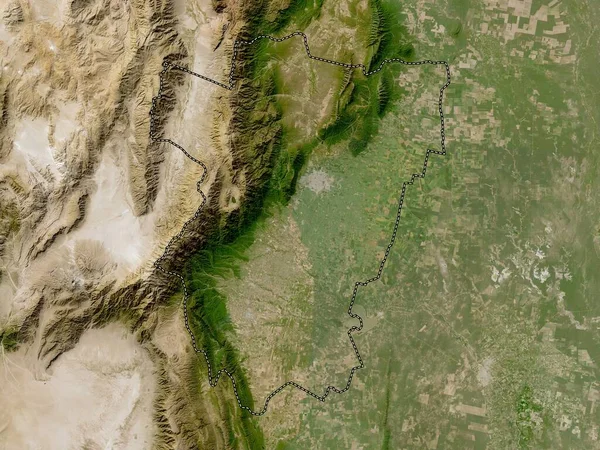 Tucuman Provincie Argentina Satelitní Mapa Nízkým Rozlišením — Stock fotografie