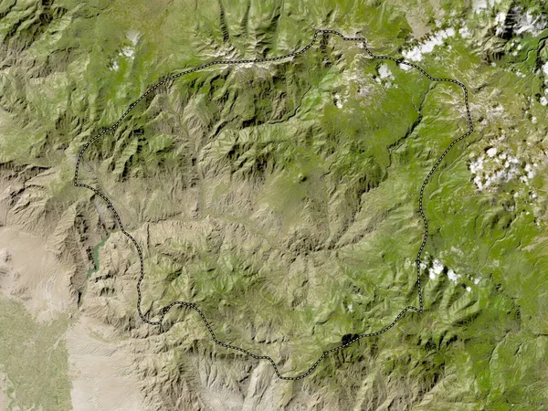 Vayots Dzor Província Armênia Mapa Satélite Baixa Resolução — Fotografia de Stock