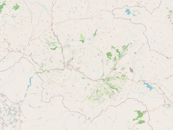 Vayots Dzor Provincie Armenië Open Kaart Van Straat — Stockfoto