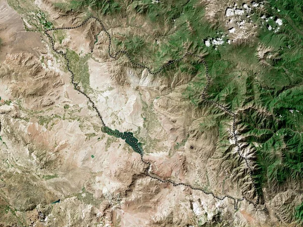 Nakhchivan Regionen Azerbajdzjan Högupplöst Satellitkarta — Stockfoto