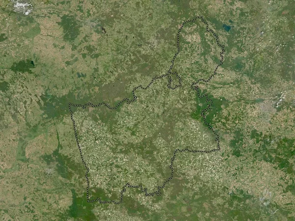 Hrodna Região Bielorrússia Mapa Satélite Baixa Resolução — Fotografia de Stock