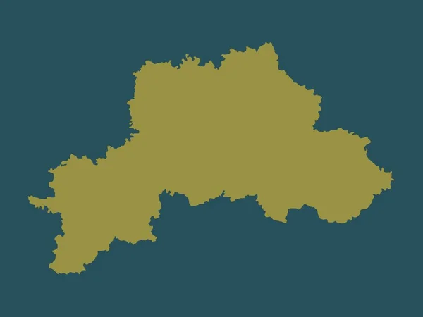 Mahilyow Region Belarus Solid Color Shape — Stock Photo, Image