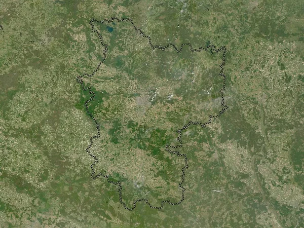 Minsk Região Bielorrússia Mapa Satélite Baixa Resolução — Fotografia de Stock