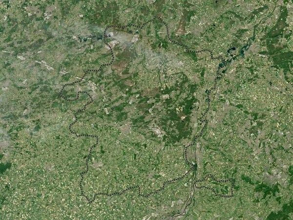 Limburg Província Bélgica Mapa Satélite Alta Resolução — Fotografia de Stock