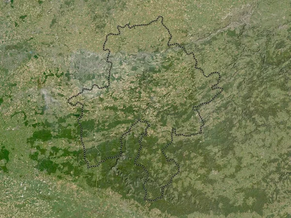 Namur Província Bélgica Mapa Satélite Baixa Resolução — Fotografia de Stock
