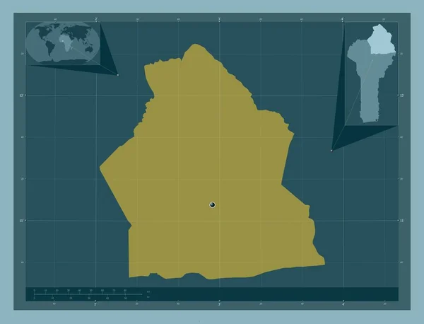 색깔의 Corner Auxiliary Location — 스톡 사진