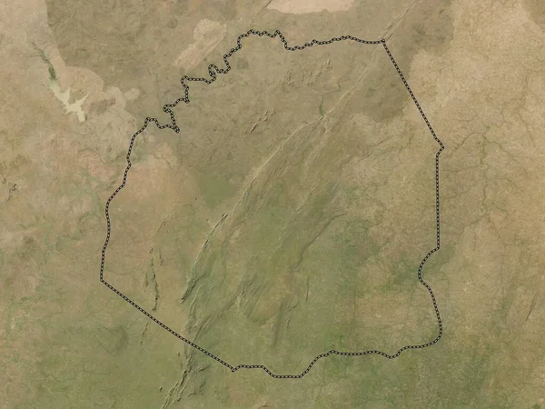 Atakora Dipartimento Del Benin Mappa Satellitare Bassa Risoluzione — Foto Stock