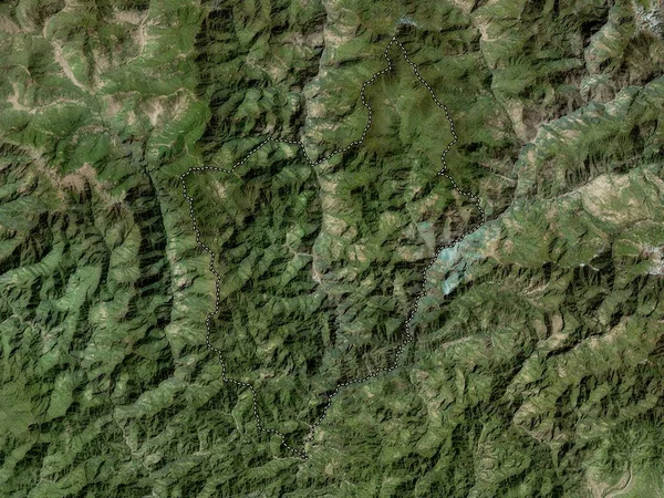 Monggar District Bhutan Satellietkaart Met Hoge Resolutie — Stockfoto