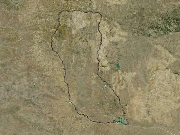 Severovýchod Okres Botswana Satelitní Mapa Vysokým Rozlišením — Stock fotografie