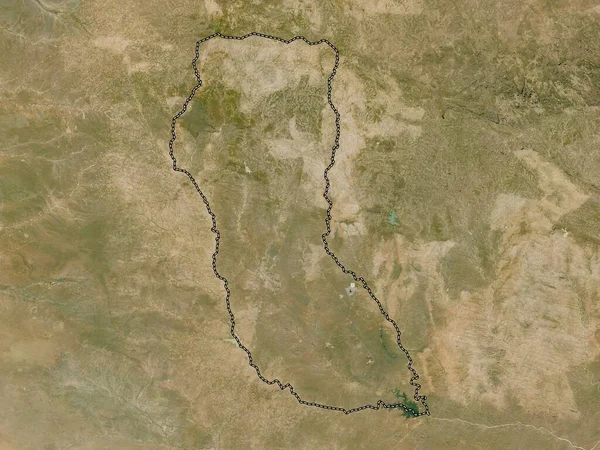 North East District Botswana Low Resolution Satellite Map — Stock Photo, Image
