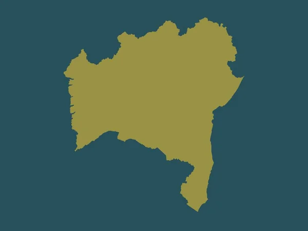 Bahia État Brésil Forme Couleur Unie — Photo
