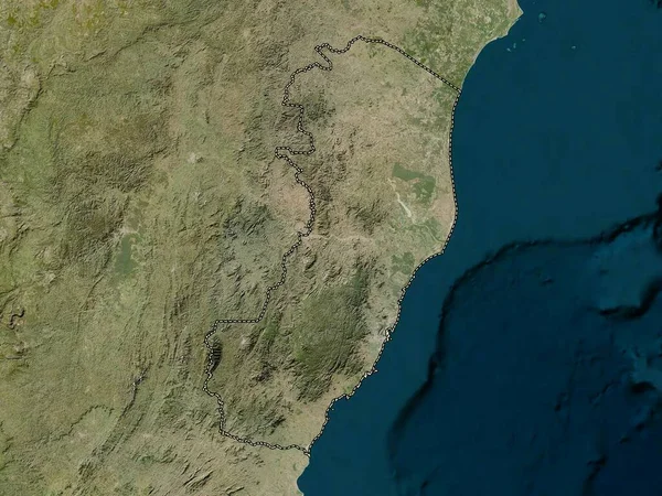 Espirito Santo Brezilya Eyaleti Düşük Çözünürlüklü Uydu Haritası — Stok fotoğraf