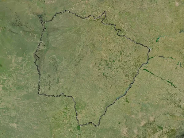 Mato Grosso do Sul, state of Brazil. Low resolution satellite map