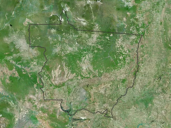 Мату Гросу Штат Бразилія Супутникова Карта Високої Роздільної Здатності — стокове фото