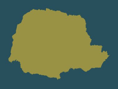 Parana, Brezilya eyaleti. Katı renk biçimi