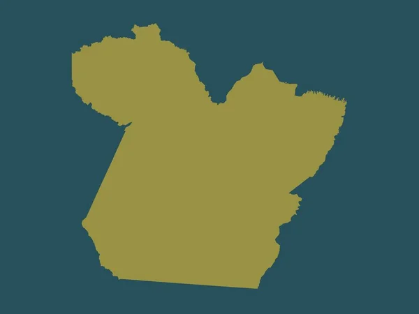 パラー ブラジルの州 単色形状 — ストック写真