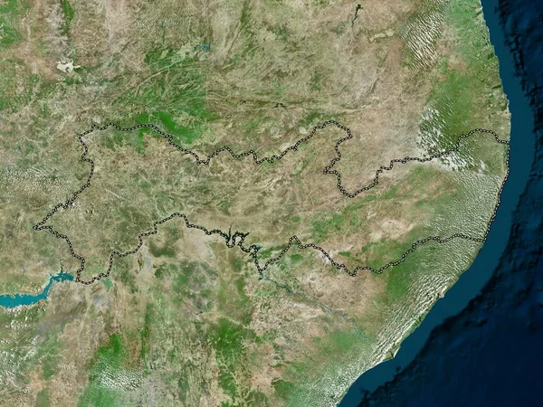 Pernambuco Estado Brasil Mapa Satélite Alta Resolução — Fotografia de Stock