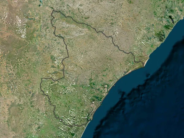 Sergipe, state of Brazil. High resolution satellite map