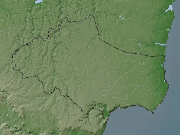 Добрич Провінція Болгарія Висота Карти Кольору Вікі Озерами Річками — стокове фото