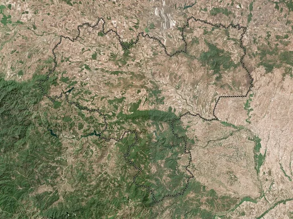 Haskovo Provinsen Bulgarien Högupplöst Satellitkarta — Stockfoto