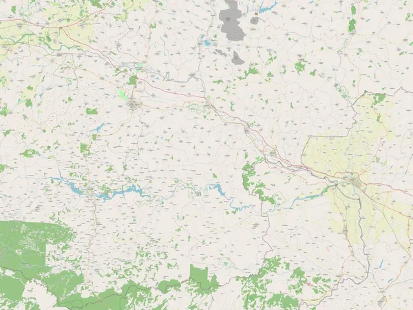 Хасково Провінція Болгарія Відкрита Карта Вулиць — стокове фото