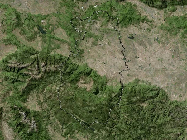 Pazardzhik Provincie Bulharsko Satelitní Mapa Vysokým Rozlišením — Stock fotografie