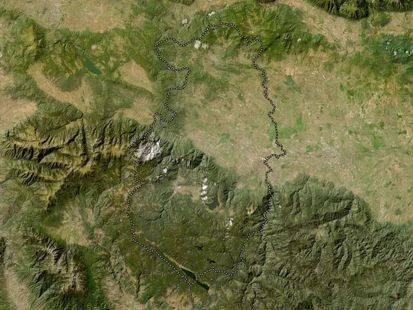保加利亚省Pazardzhik 低分辨率卫星地图 — 图库照片