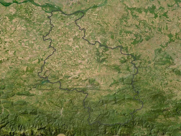 Veliko Tarnovo Provinsen Bulgarien Lågupplöst Satellitkarta — Stockfoto