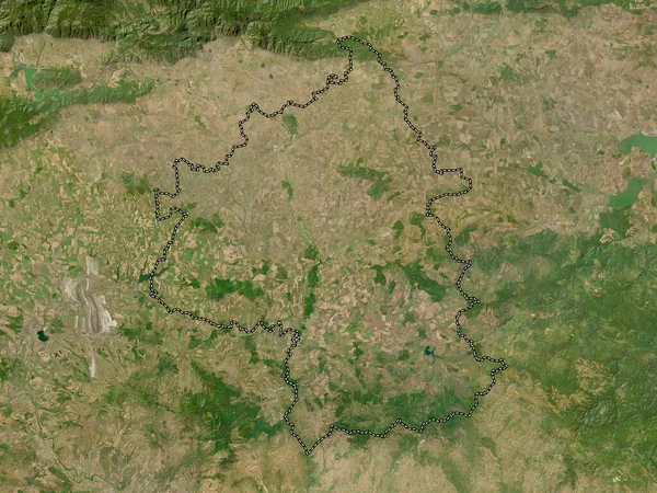 Yambol Provincia Bulgaria Mapa Satelital Baja Resolución — Foto de Stock