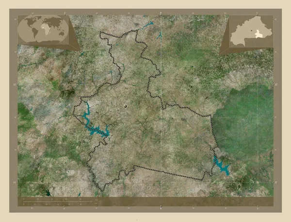 Centro Este Región Burkina Faso Mapa Satelital Alta Resolución Mapas —  Fotos de Stock