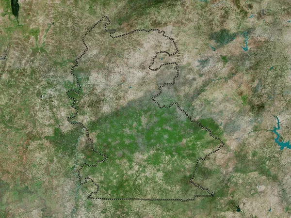 Centro Ouest Regione Del Burkina Faso Mappa Satellitare Alta Risoluzione — Foto Stock