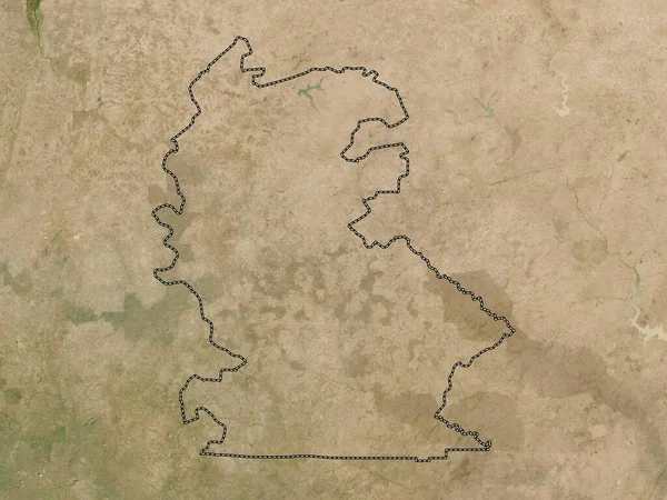 ブルキナファソの中心部 低解像度衛星地図 — ストック写真