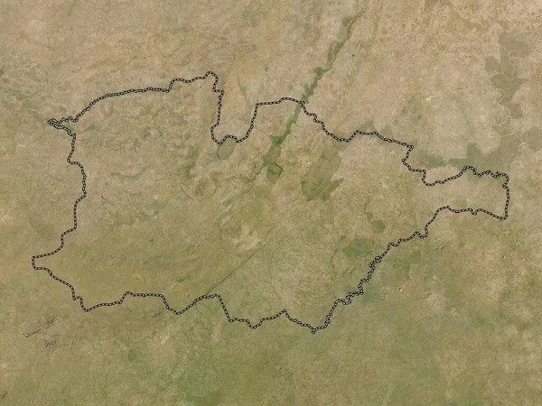 Hauts Bassins Região Burkina Faso Mapa Satélite Baixa Resolução — Fotografia de Stock