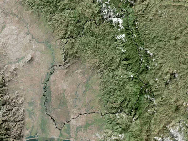 Бубанза Провинция Бурунди Карта Высокого Разрешения — стоковое фото