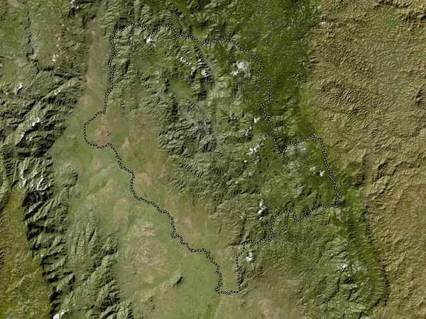 Чибитоке Провинция Бурунди Карта Низкого Разрешения — стоковое фото