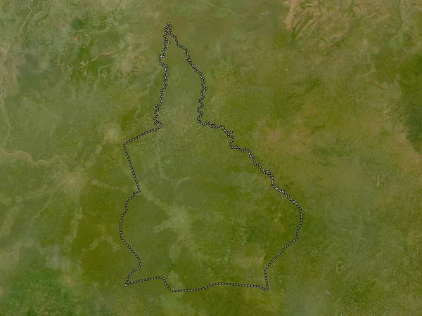 Nana Grebizi Prefectura Económica República Centroafricana Mapa Satelital Baja Resolución — Foto de Stock
