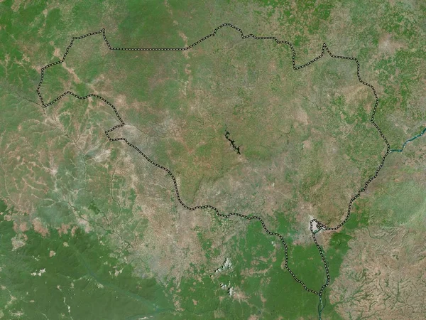 Ombella Poko Prefeitura República Centro Africana Mapa Satélite Alta Resolução — Fotografia de Stock