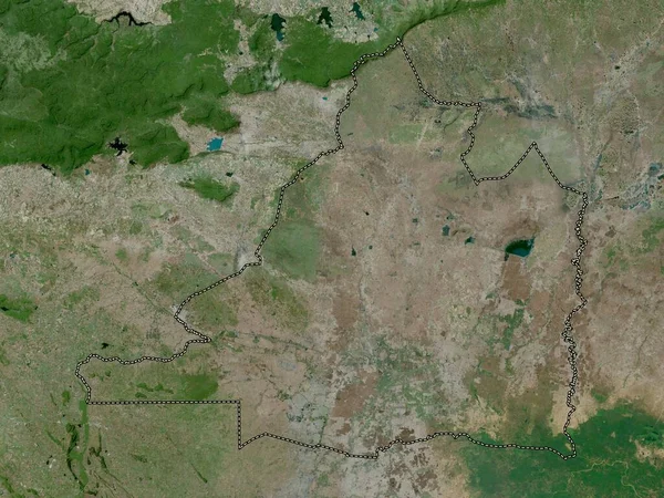 Banteay Meanchey Provinz Kambodscha Hochauflösende Satellitenkarte — Stockfoto