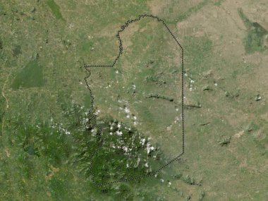 Krong Pailin, Kamboçya belediyesi. Düşük çözünürlüklü uydu haritası