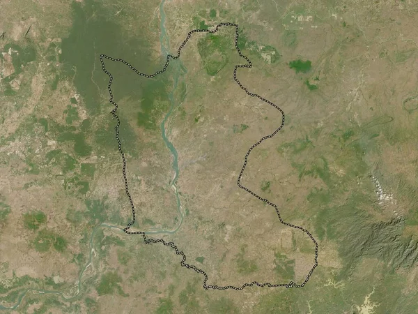 Крач Провинция Камбоджа Карта Низкого Разрешения — стоковое фото